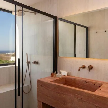 Βίλα Dazzling | Gorbag | 3 Bedrooms | Breathtaking Aegean Sea Views | Spacious Sun Terrace Fitted With Sunbeds And Parasols | Private Outdoor Swimming Pool | Shaded Terrace Wth Outdoor Dining Area | Bbq Facilities | Tholos